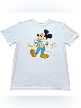 New Walt‎ Disney World 50th Anniversary Tee Mickey Mouse Park Merch Disney Adult